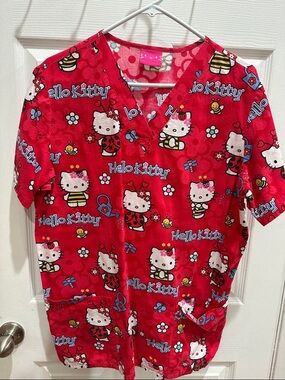Hello Kitty Scrub Top